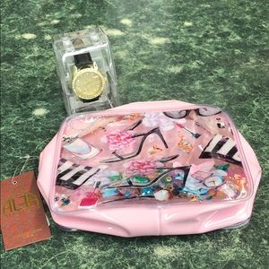 Reserved! Watch and Makeup Bag